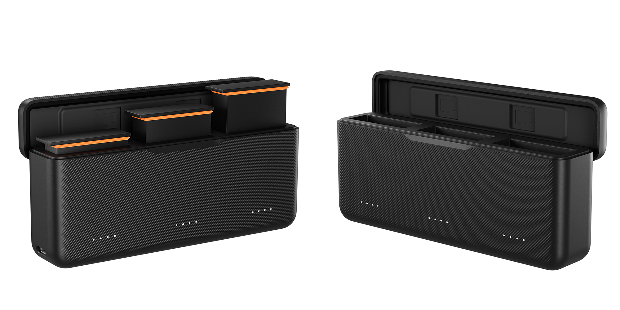 Ładowarka trójkanałowa Telesin S0-BCG-02-TDJ do akumulatorów DJI Action 3 _ 4